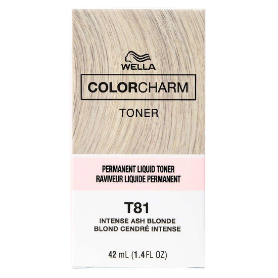 Wella Color Charm Liquid Toner T81 [Intense Ash Blonde] by Wella