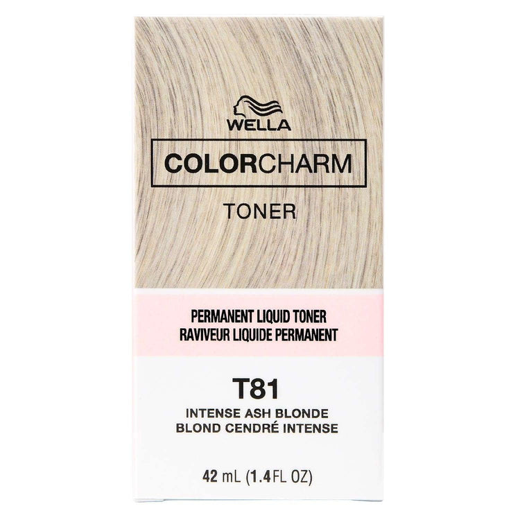 Wella Color Charm Liquid Toner T81 [Intense Ash Blonde] by Wella