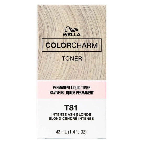 Wella Color Charm Liquid Toner T81 Intense Ash Blonde