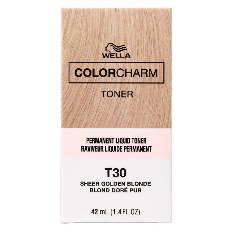 Wella Color Charm Liquid Toner T30 [Sheer Golden Blonde] by Wella