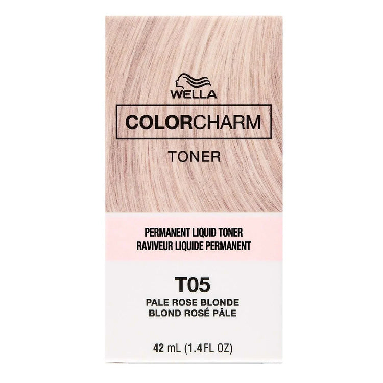 Wella Color Charm Liquid Toner T05 [Pale Rose Blonde] by Wella