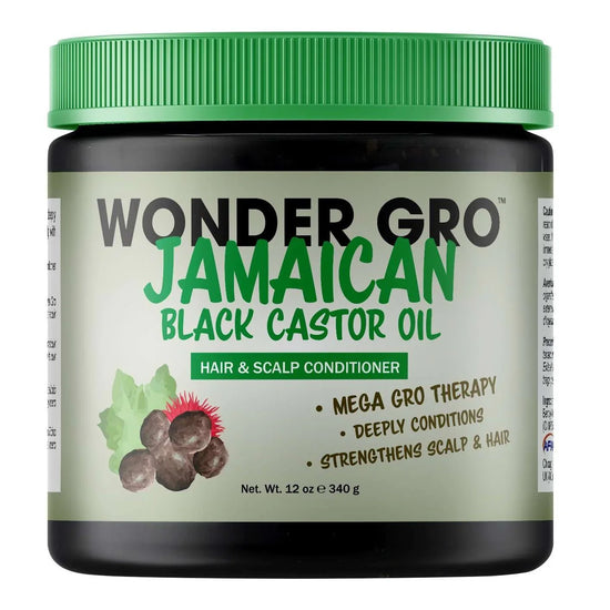 Wonder Gro Jam Castor Oil Conditioner 12 Oz by Wonder Gro