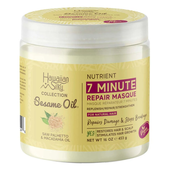Hawaiian Silky Collection Sesame Oil 7 Minute Repare Masque by HAWAIIAN SILKY