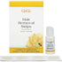 GiGi Hair Removal Strips for the face with post epilation lotion, best pre wax strips for face.
