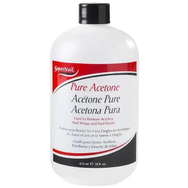 Super Nail Nail Polish Remover Pure Acetone by Super Nail
