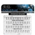 Ardell Duralash Naturals Medium Black individual cluster lash extensions in a pack, ideal for customizing lash volume.