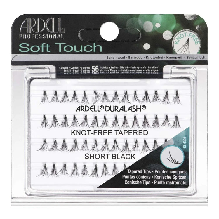 Ardell Soft Touch Knot-Free Tapered Individuals - Short Black by ARDELL