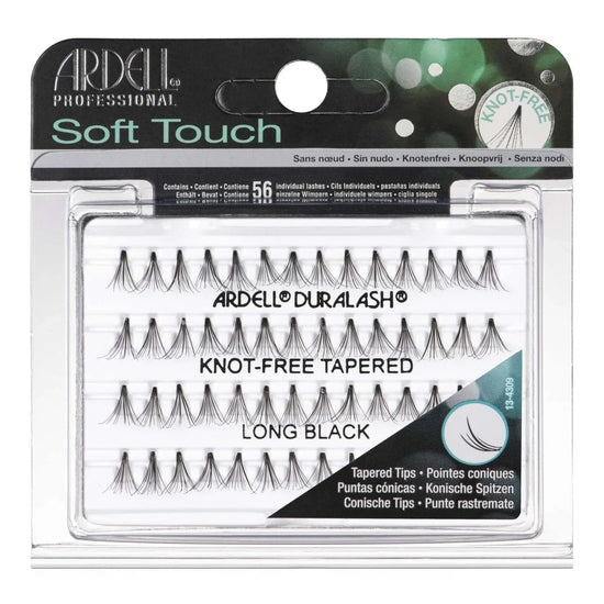 Ardell Soft Touch Knot-Free Tapered Individuals - Long Black by ARDELL