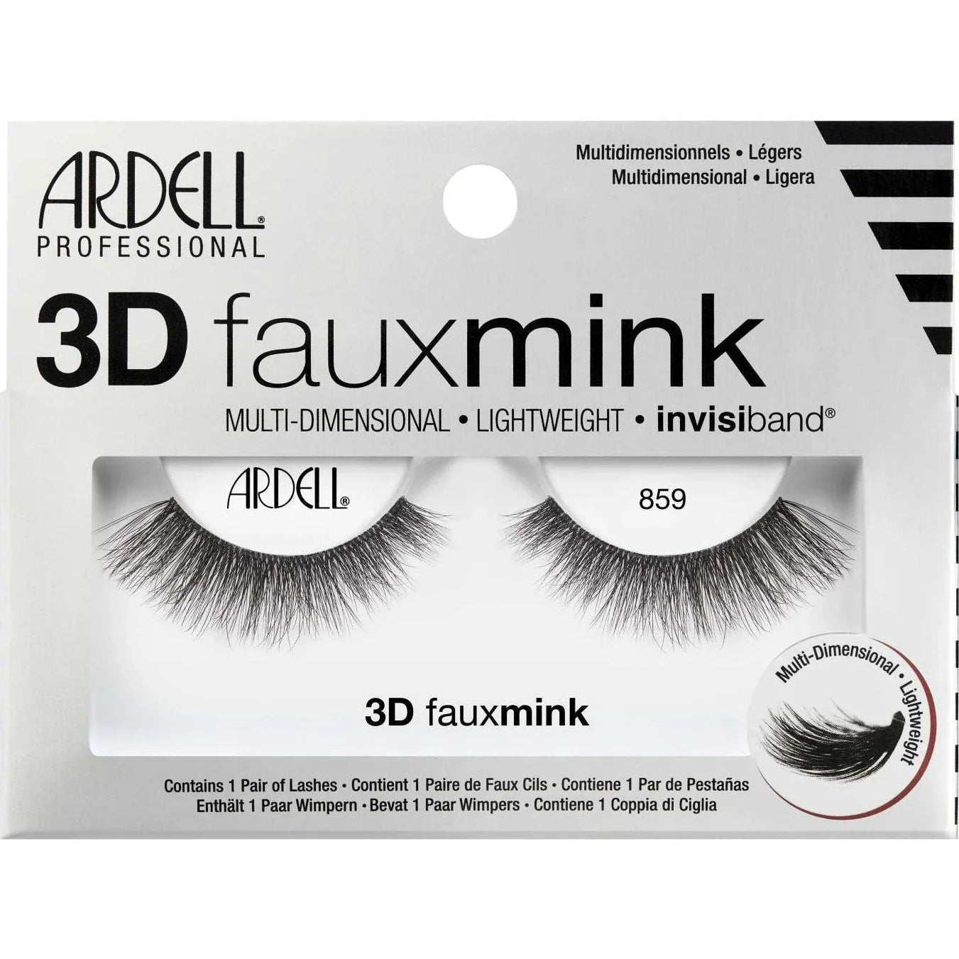 Ardell Faux Mink Invi 3D 859 by ARDELL