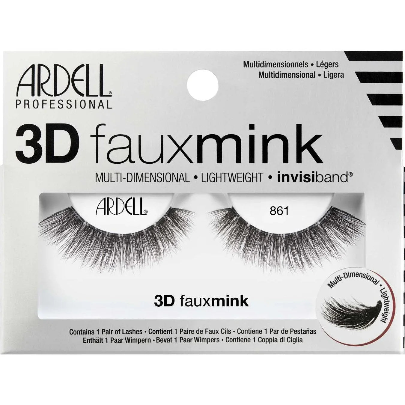 Ardell Faux Mink Invi 3D 861 by ARDELL