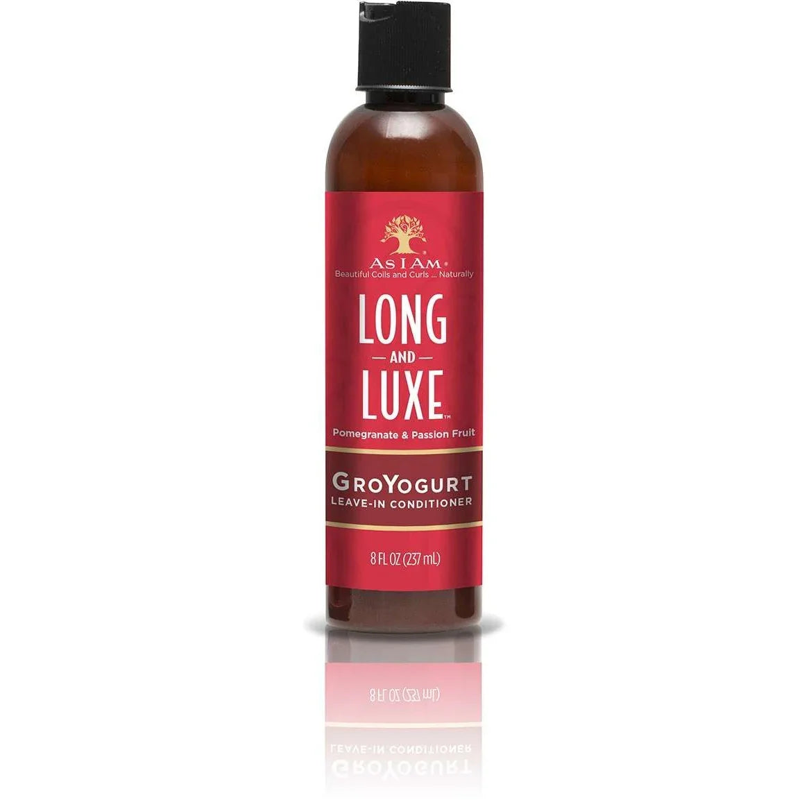 As I Am Long Luxe Groyogurt leave-in conditioner for moisture and shine to hydrate and enhance hair&