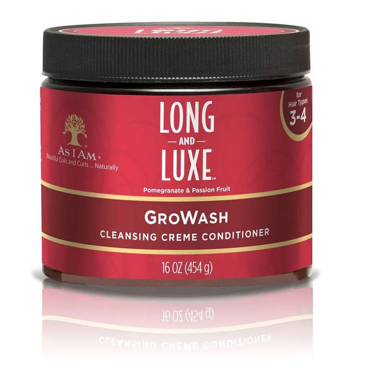 As I Am Long Luxe Growash Cleansing Creme Conditioner by AS I AM