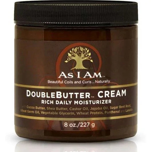 As I Am Doublebutter Cream Rich Daily Moisturizer by AS I AM