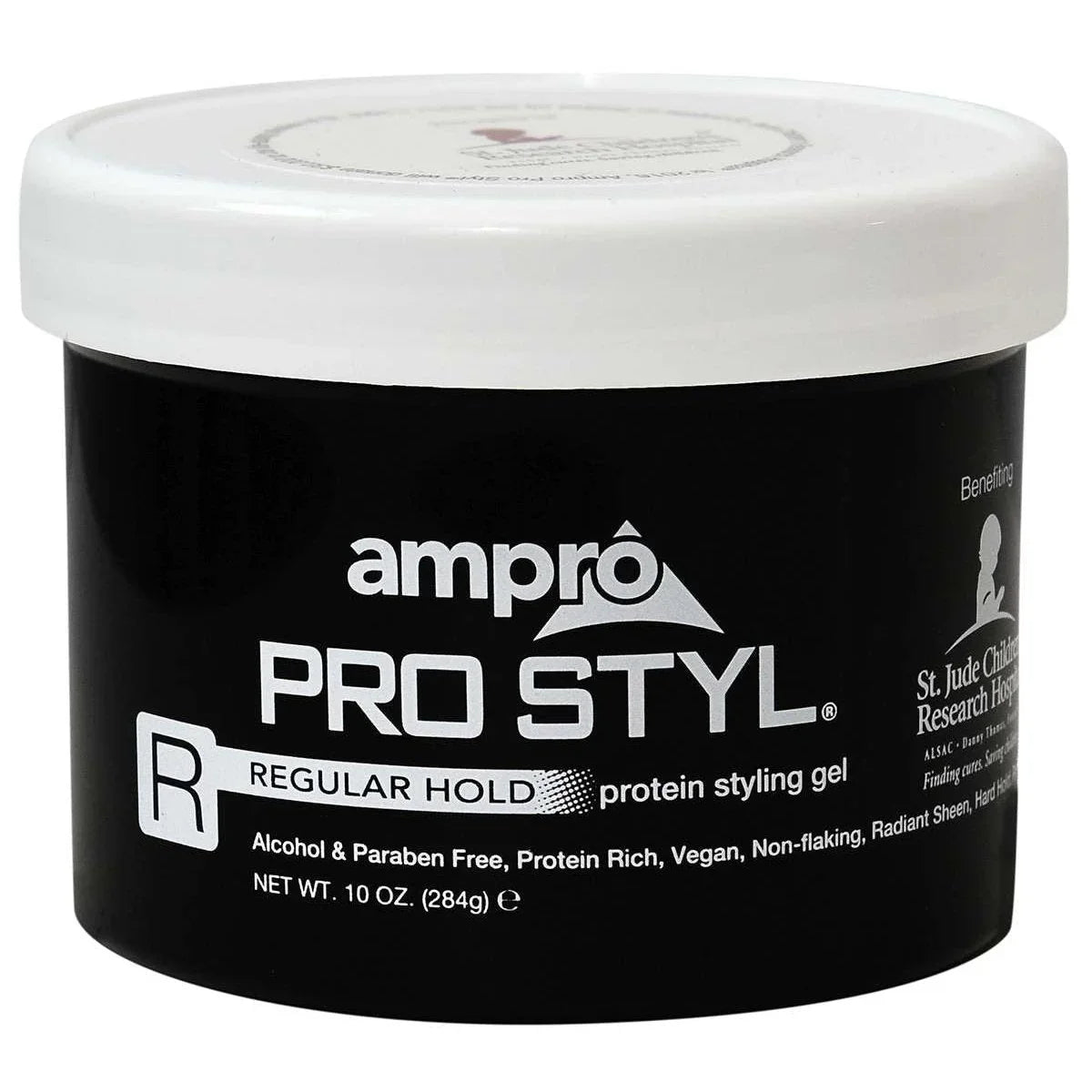 Ampro Styling Gel Protein Black Regular by AMPRO