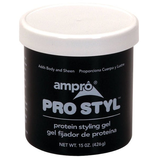 Ampro Protein Styling Gel Regular Hold 15 Oz Alcohol Free