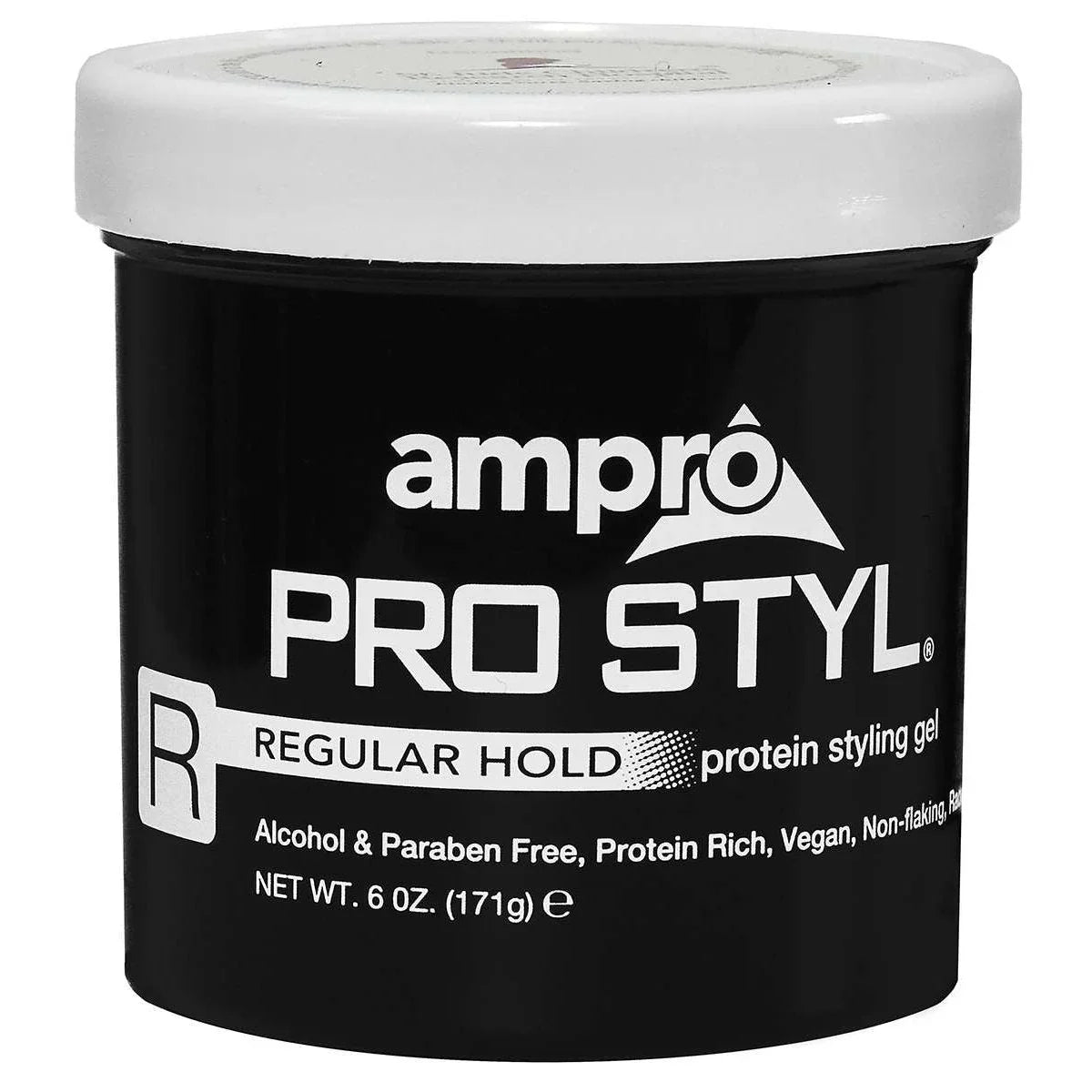 Ampro Styling Gel Protein Black Regular by AMPRO