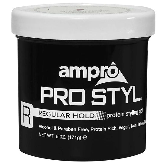 Ampro Styling Gel Protein Black Regular by AMPRO