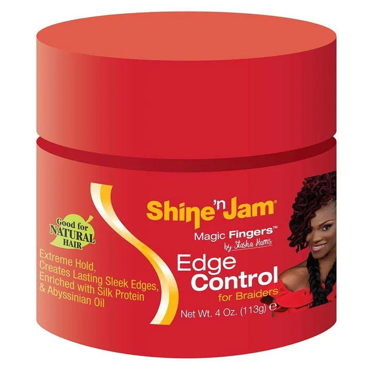 Ampro Shine-N-Jam Magic Fingers Edge Control 4oz by AMPRO