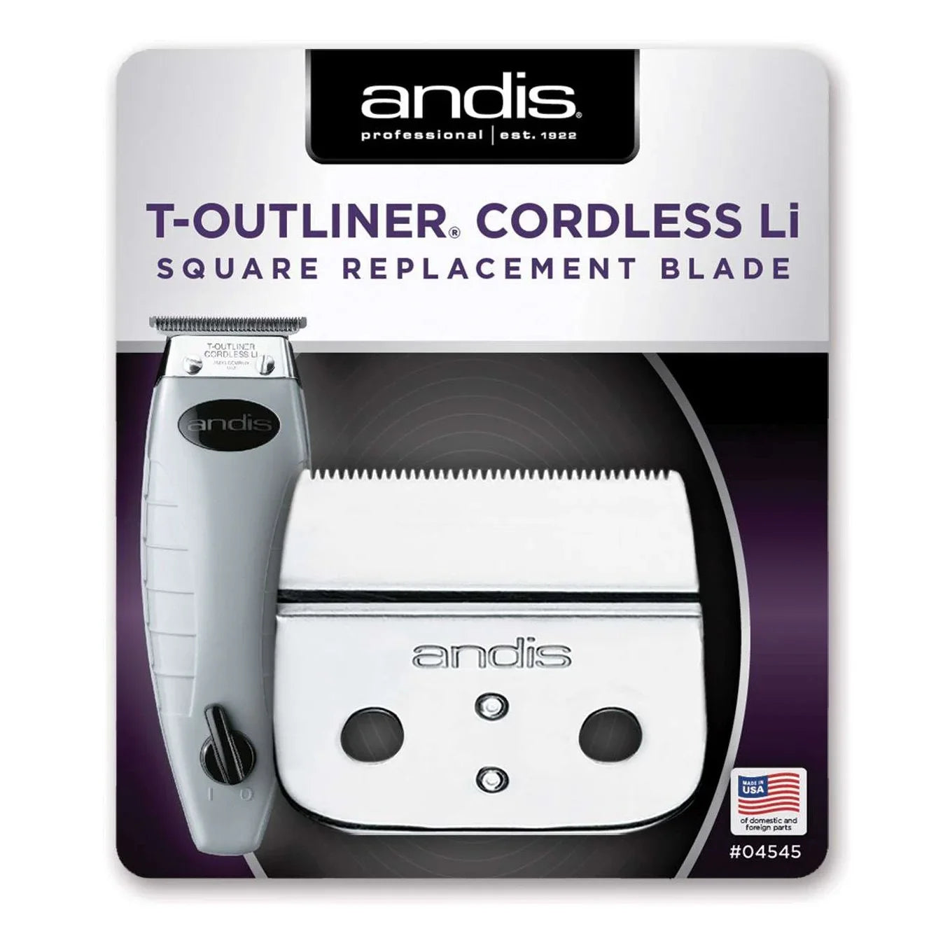 Andis Replacement Square Blade For Cordless T-Outliner by ANDIS