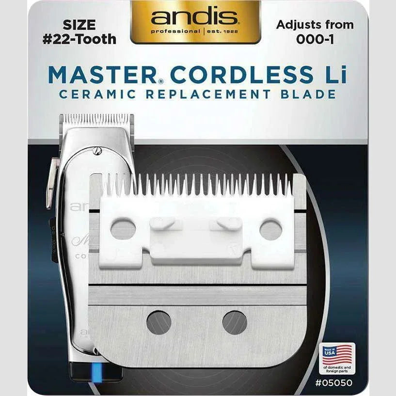 Andis Master Cordless Li Ceramic Replacement Blade 000-1 by ANDIS
