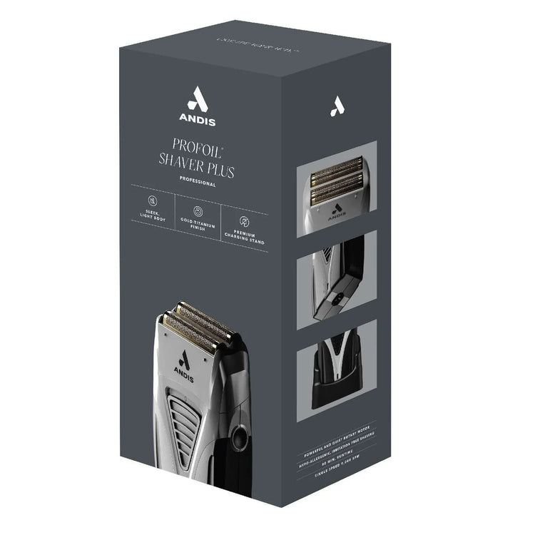 Andis Profoil Lithium Shaver Plus Grayblack by ANDIS
