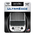 Andis Ultraedge Blade 34 HT showing high taper design for precise cutting and chrome finish.