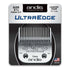Andis Ultraedge clipper blade 3-34 FC packaging with size details and sharp blade design.