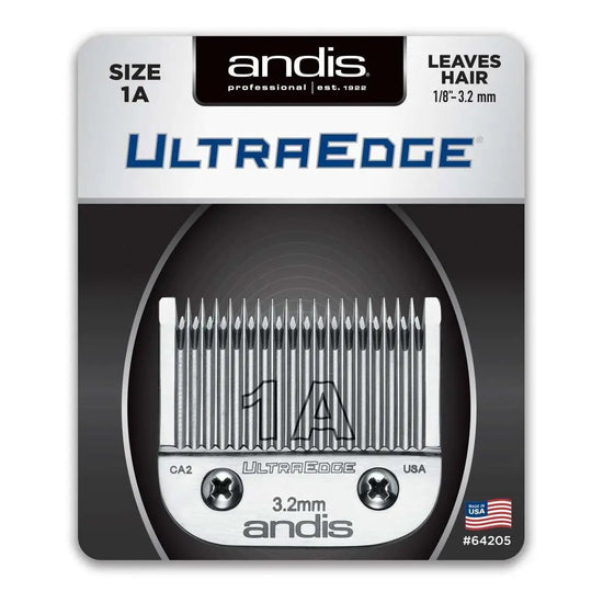 Andis UltraEdge clipper blade size 1A, 3.2mm, in retail package