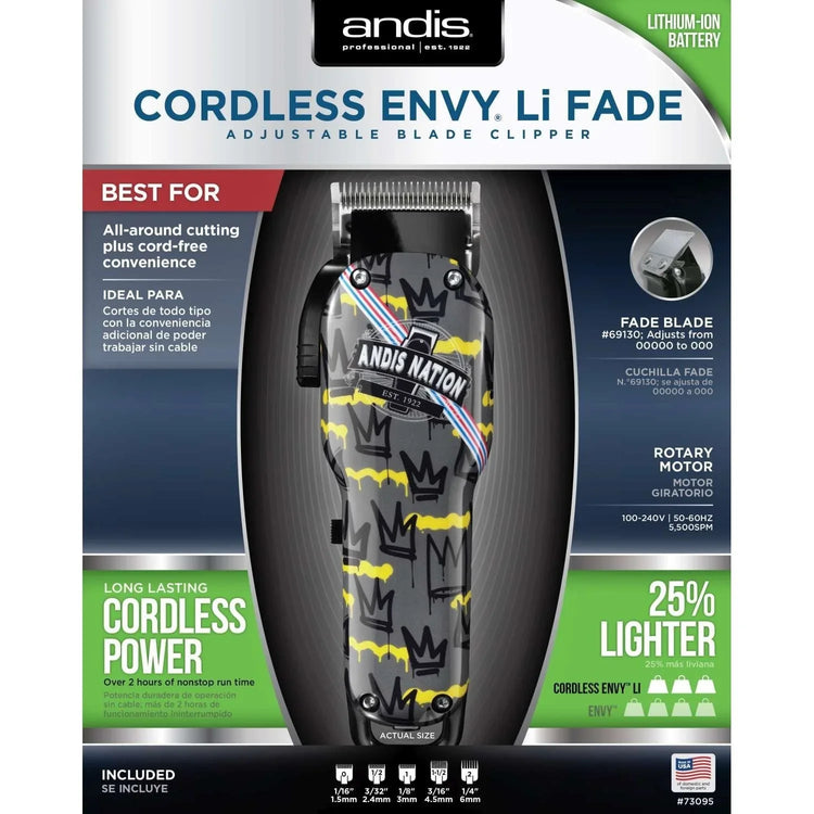 Andis Cordless Envy Li Clipper by ANDIS