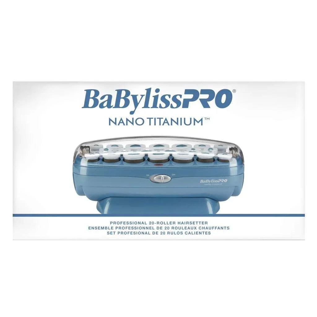 Babylisspro Nano Titanium Professional 20-Roller Hairsetter by BABYLISS
