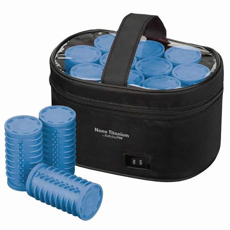 Babylisspro Nano Titanium 10 Pieces Travel Hairsetter by BABYLISS