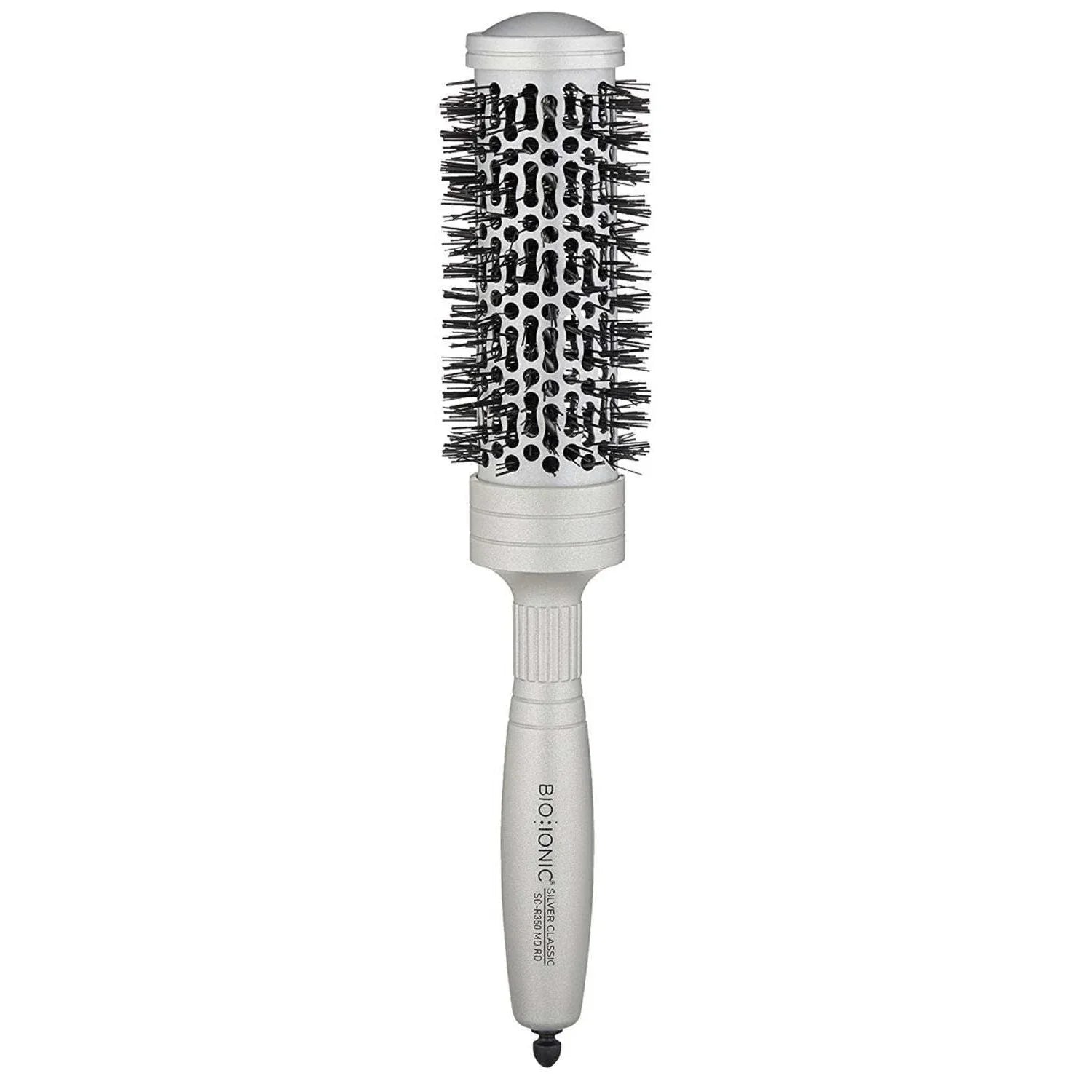 Bioionic Silver Classic Brush Medium by Bio Ionic