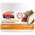 Cocoa Butter Biotin Length Retention Deep Conditioner in a white jar with cocoa beans and nuts on the label.