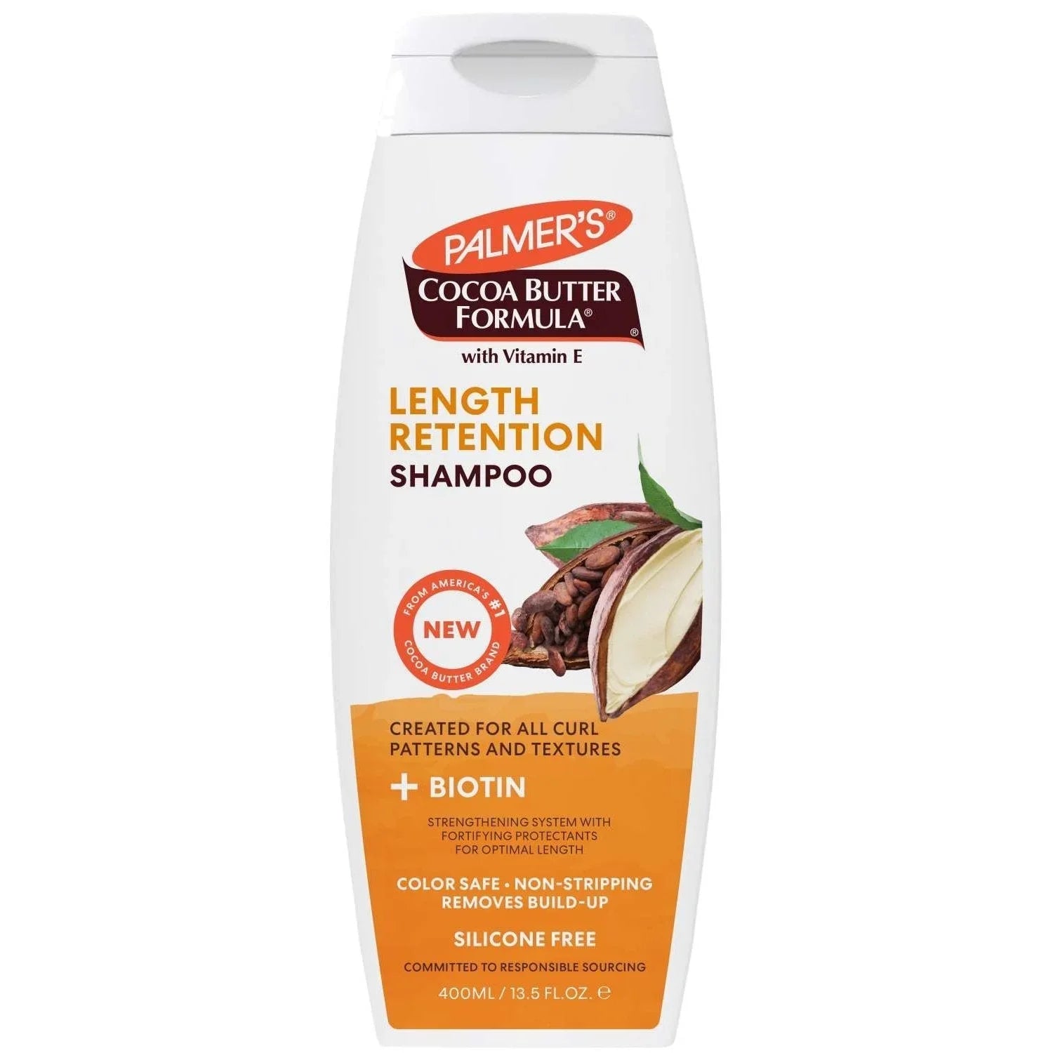 Cocoa Butter Biotin Length Retention Shampoo by Palmer&