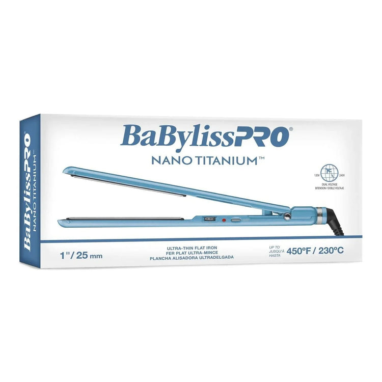Babylisspro Nano Titanium Ultra-Thin Straightener by BABYLISS