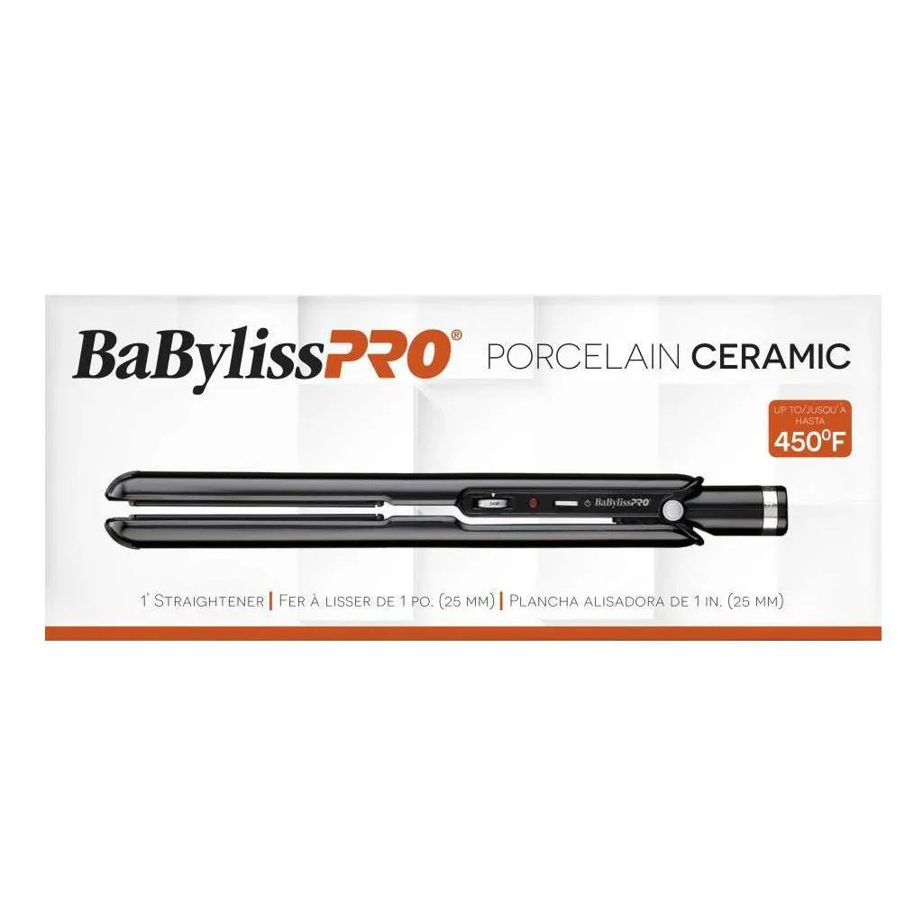 Babylisspro Porcelain Ceramic Straightening Iron by BABYLISS