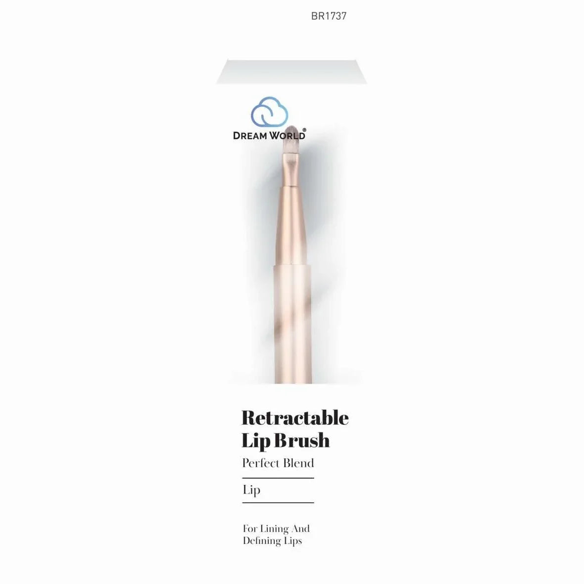 Brittny Cosmetic Brush Retractable Lip by BRITTNY