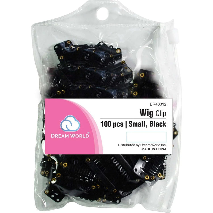 Brittny Wig Clip 100Pc Black by BRITTNY