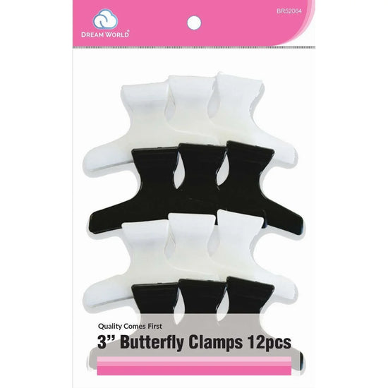Brittny Clamp Butterfly 3 Inch by BRITTNY