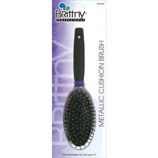 Brittny Brush Metallic Purple Cushion W/Tip by BRITTNY