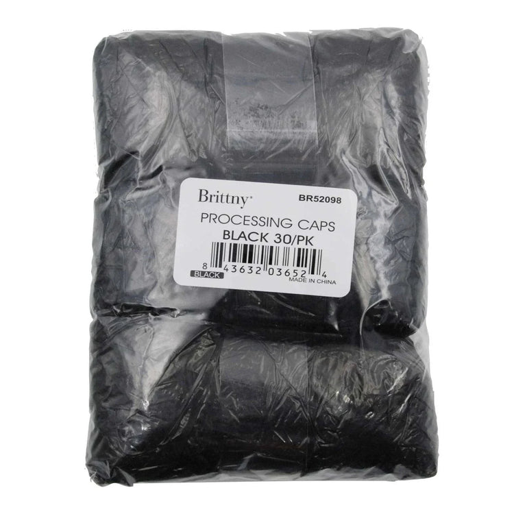 Brittny Cap Processing Black 30Pk by BRITTNY