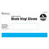 Brittny Gloves Vinyl 50Pcbox Black by BRITTNY