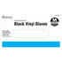 Brittny Gloves Vinyl 50Pcbox Black by BRITTNY