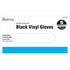 Brittny Gloves Vinyl 50Pcbox Black by BRITTNY