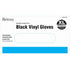 Brittny Gloves Vinyl 50Pcbox Black by BRITTNY