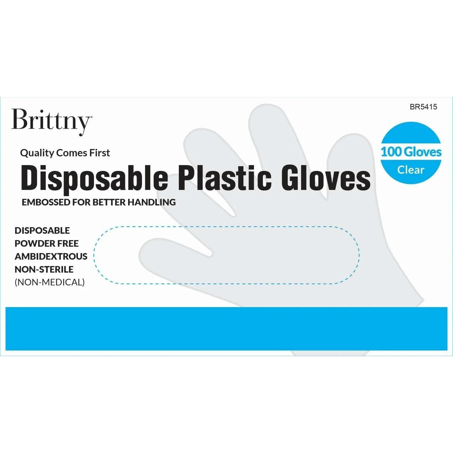 Brittny Glove Pe Disposable by BRITTNY