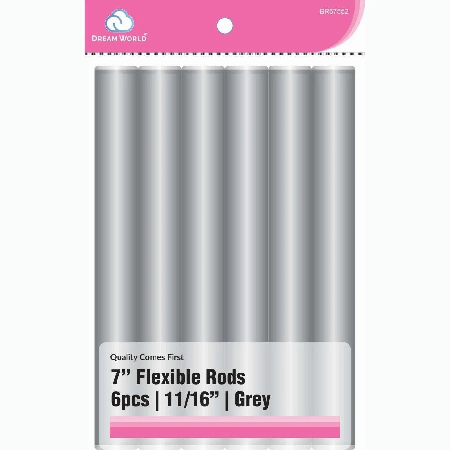 Brittny Rod Flex 7 Grey 6Ct - 0.6875 by BRITTNY
