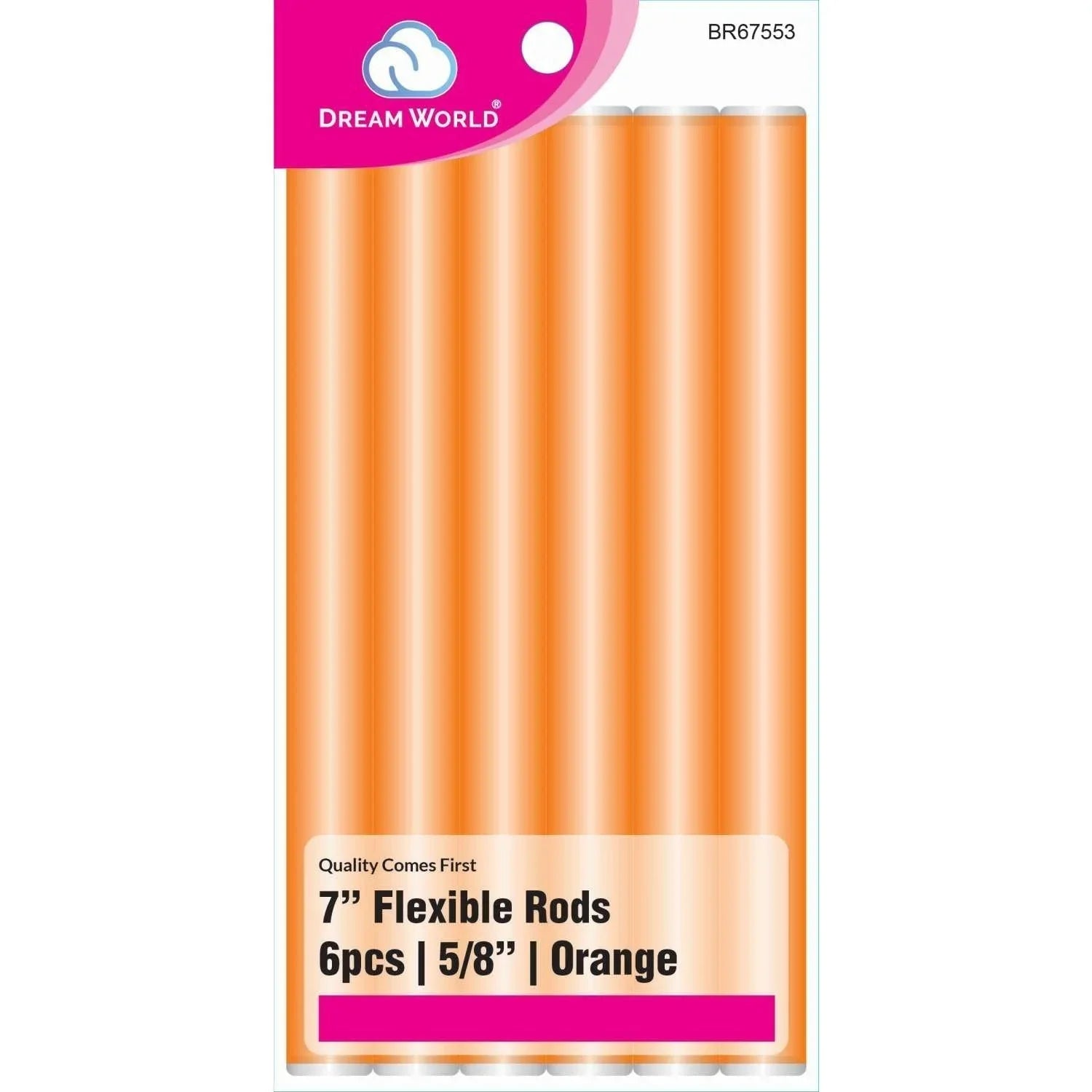Brittny Rod Flex 7 Orange 6Ct - 0.625 by BRITTNY
