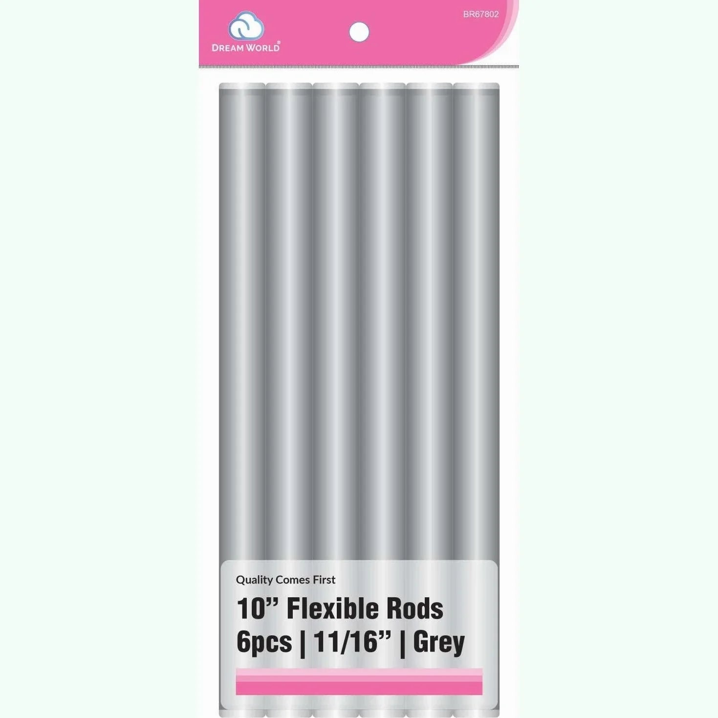 Brittny Rod Flex 10 Grey 6Ct - 0.6875 by BRITTNY