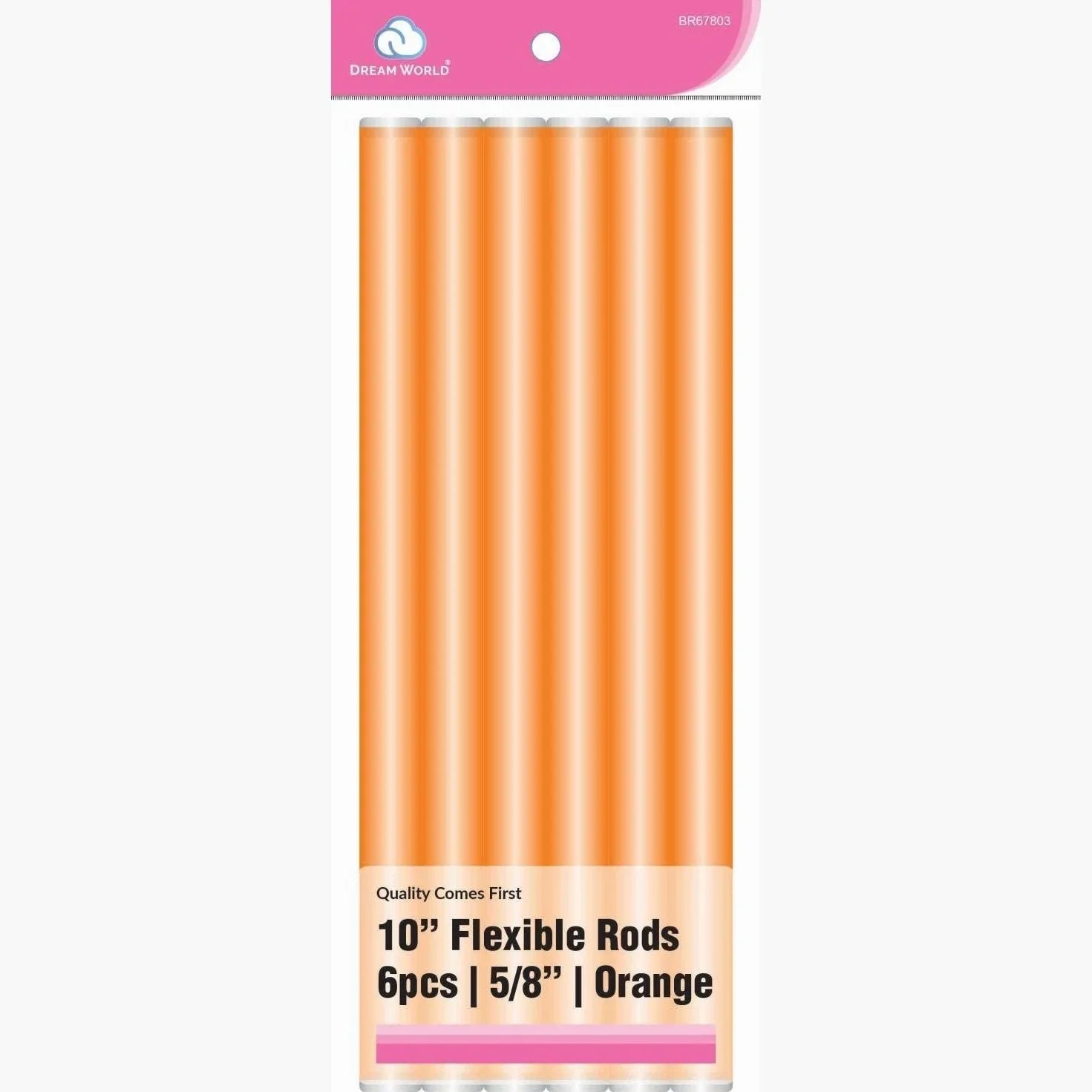 Brittny Rod Flex 10 Orange 6Ct - 0.625 by BRITTNY